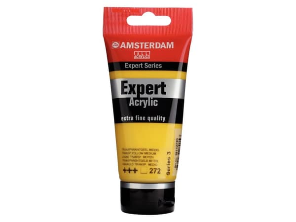 Amsterdam Expert Series Acrylic Tube Transparent Yellow Medium 272