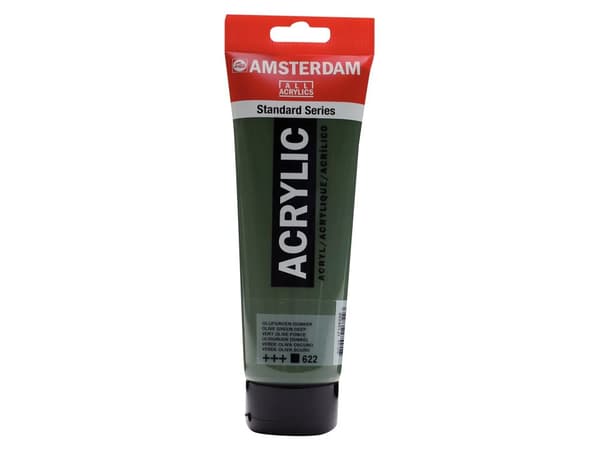 Amsterdam Standard Series Akrylrør 250 ml Olivengrønn Deep 622