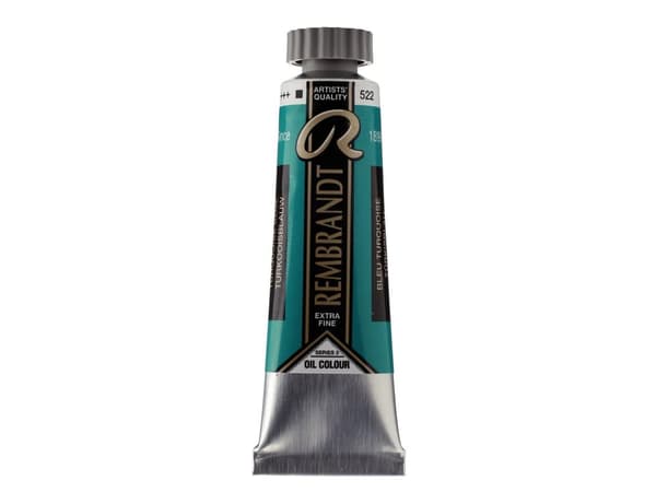 Rembrandt Oil Colour Tube Turquoise Blue 522