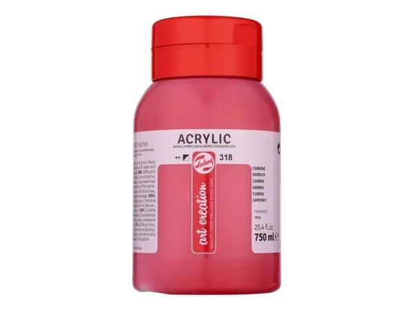 Talens Art Creation Acrylic Colour Jar Carmine 318