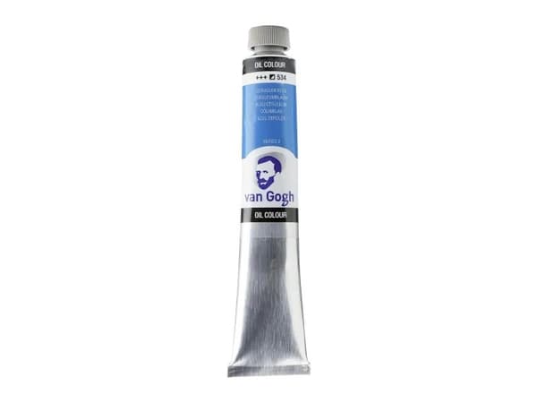Van Gogh Oil Colour Tube Cerulean Blue 534