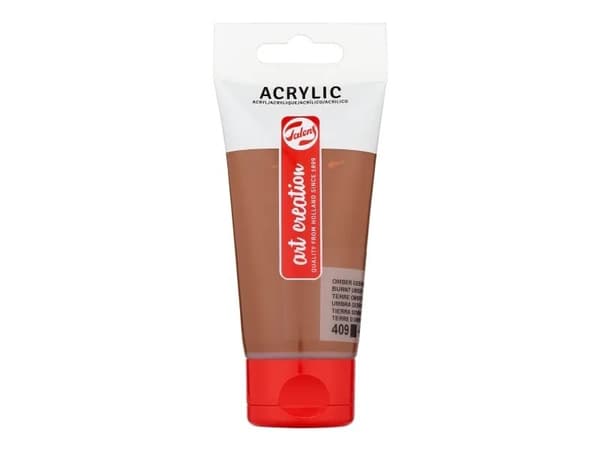 Talens Art Creation Acrylic Colour Tube Burnt Umber 409