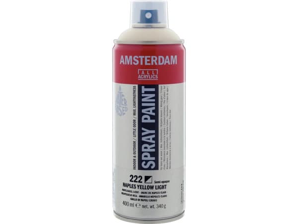 Amsterdam Spray Paint Naples Yellow Light 222