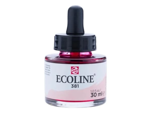 Ecoline Liquid Watercolour Bottle Pastel Red 381