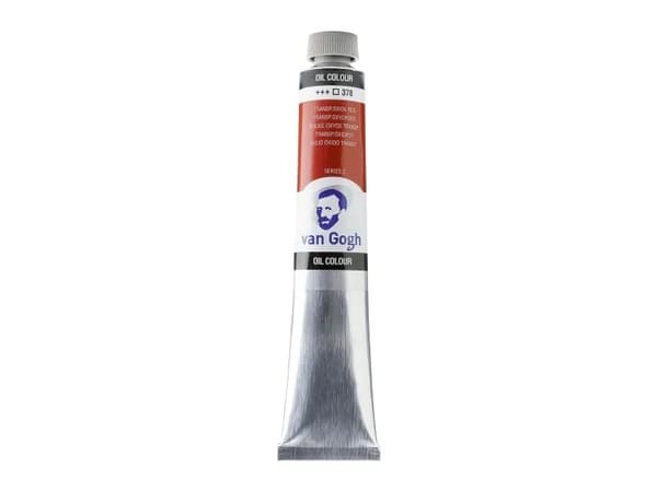 Van Gogh Oil Colour Tube Transparent Oxide Red 378
