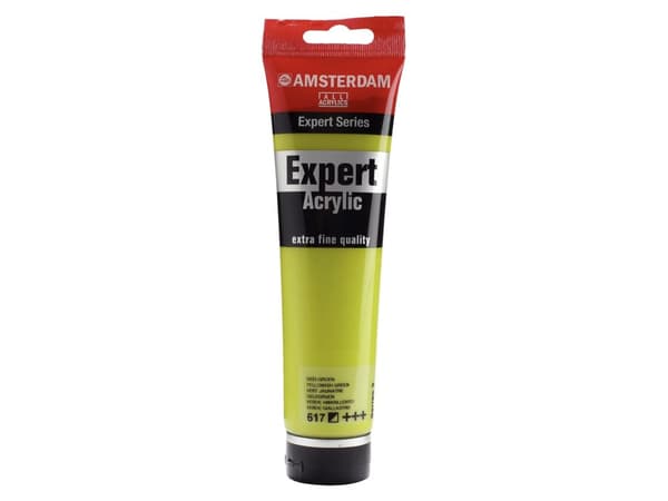 Amsterdam Expert Series Acrylic Tube Yellowish Green 617