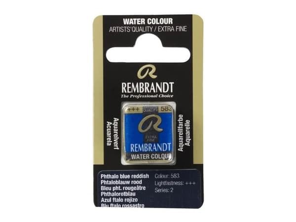 Artequipment Rembrandt Watercolour Pan 1 piece Phthalo Blue Reddish 583
