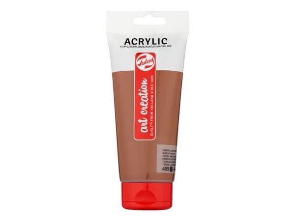 Talens Art Creation Acrylic Colour Tube Burnt Umber 409