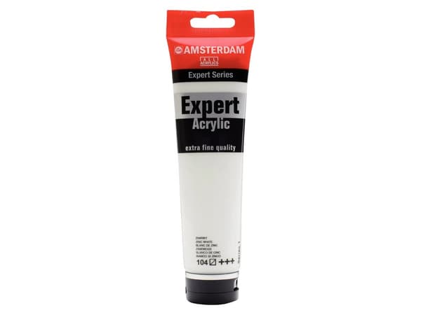 Amsterdam Expert Series Akrylrör 150 ml Zinkvit 104