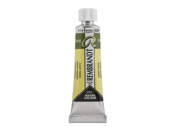Rembrandt Watercolour Tube Green Earth 629
