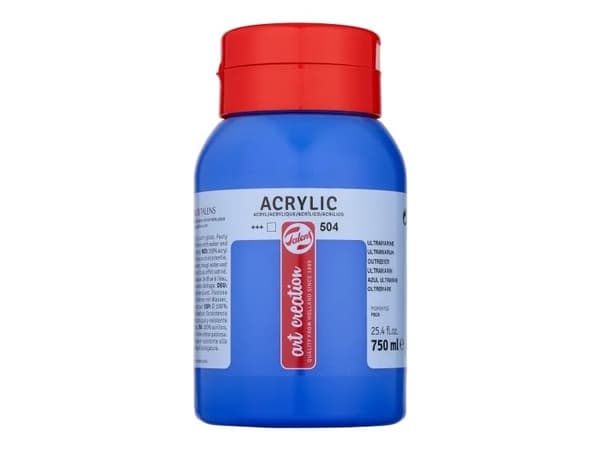 Talens Art Creation Acrylic Colour Jar Ultramarine 504