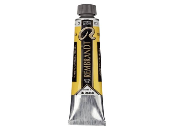 Rembrandt Oil Colour Tube Transparent Yellow Medium 272