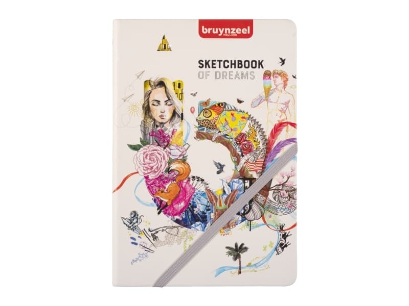 Bruynzeel Creatives Sketch/notebook | 14.8 x 21 cm (A5), 140 g, 80 sheets