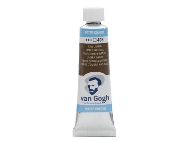 Van Gogh Watercolour Tube Raw Umber 408