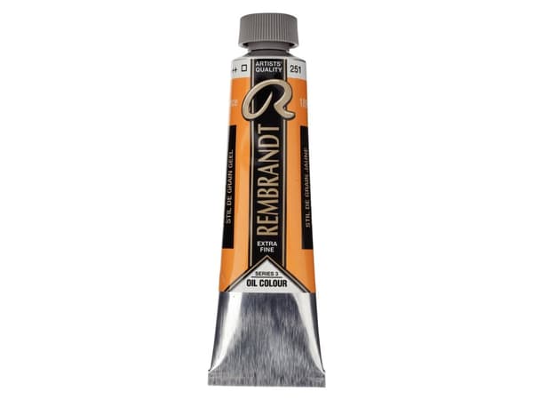 Rembrandt Oil Colour Tube Stil de Grain Yellow 251