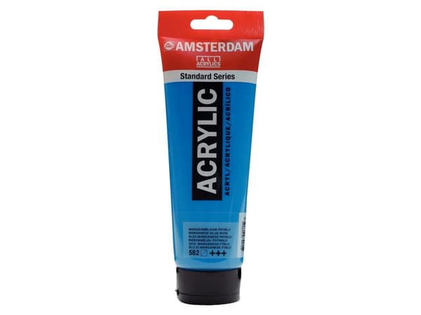 Amsterdam Standard Series Acrylic Tube Manganese Blue Phthalo 582