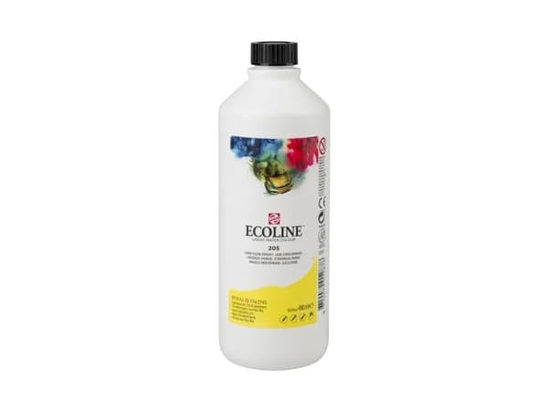 Ecoline Liquid Watercolour Bottle Lemon Yellow (Primary) 205