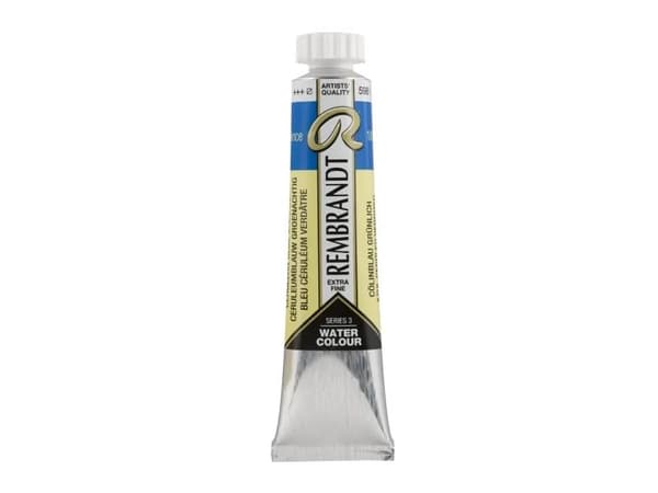Rembrandt Watercolour Tube Cerulean Blue Greenish 598