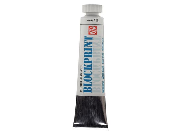Talens Blockprint Tube White 100