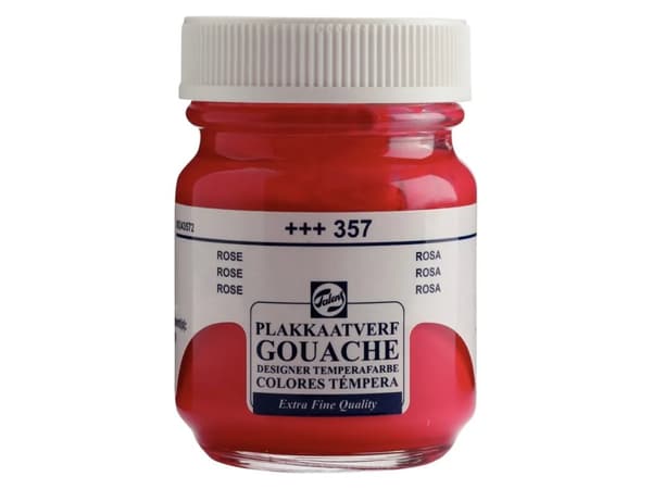 Talens Gouache Extra Fine Quality Bottle Rose 357