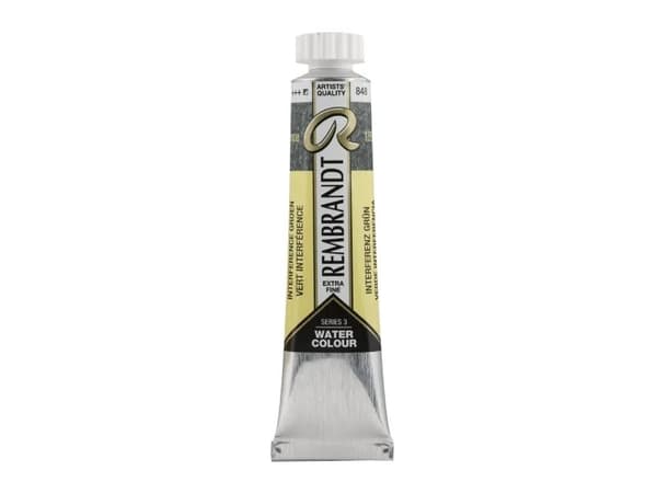 Rembrandt Watercolour Tube Interference Green 848