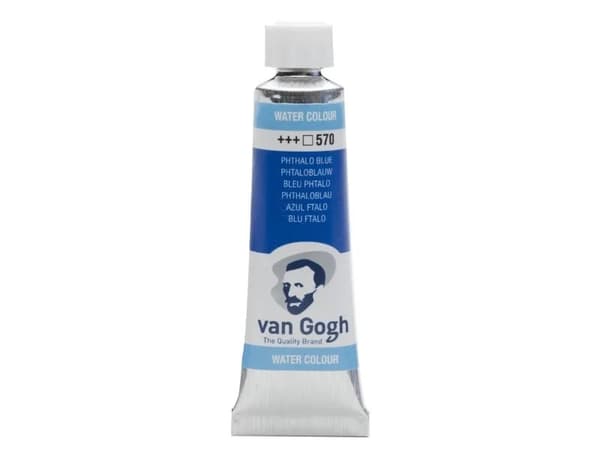 Van Gogh Watercolour Tube Phthalo Blue (Primary) 570