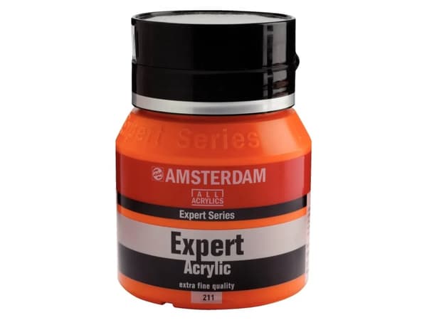 Amsterdam Expert Series Acrylic Jar Cadmium Orange 211