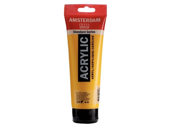 Amsterdam Standard Series Acrylic Tube Azo Yellow Medium 269