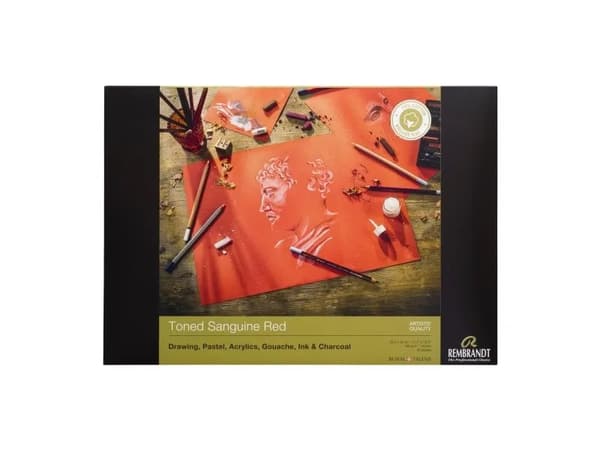 Rembrandt Toned paper Sanguine Red A3 | 42 x 29.7 cm, 180 g, 50 sheets