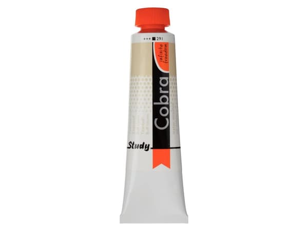 Cobra Study Water Mixable Oil Colour Tube Titanium Buff 291