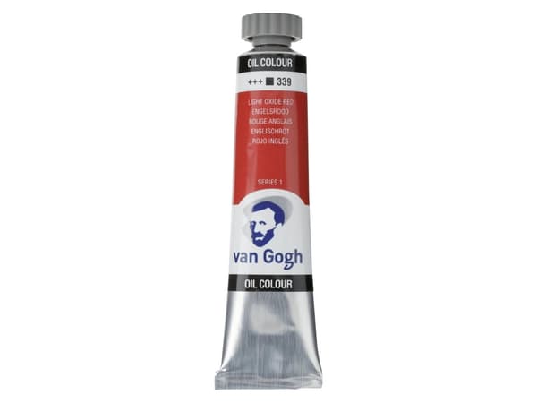 Van Gogh Oil Colour Tube Light Oxide Red 339