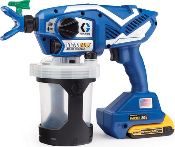 Graco Cordless Paint Spray Gun Ultramax 18V 2Ah (17P258/17M368)