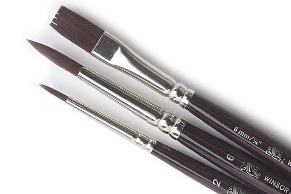 SmartMax Galeria brush set short handle 3pcs ass.