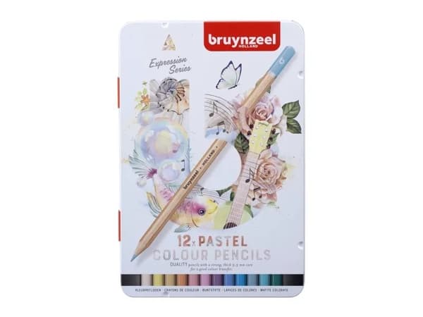Bruynzeel 60312112, Flerfarget, 12 stykker