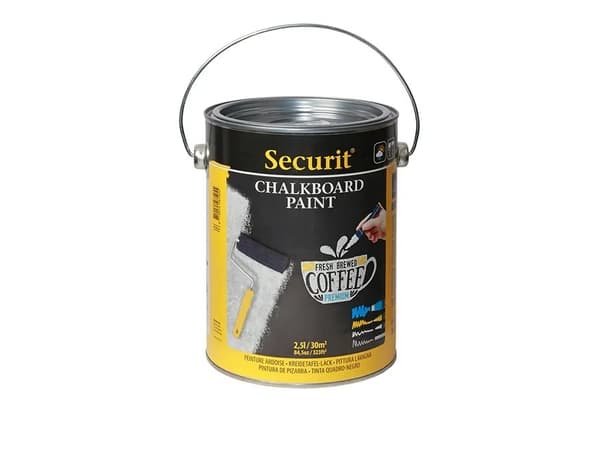 Securit PNT-BL-LA, 2500 ml, Svart, Matte, Krukke