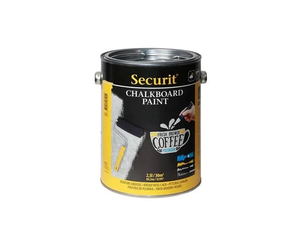 Securit PNT-BL-LA, 2500 ml, Svart, Matte, Krukke