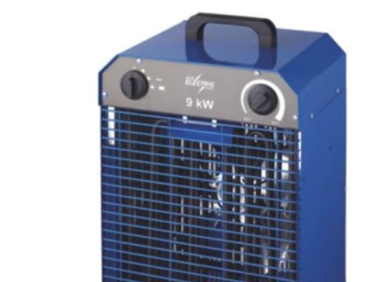 Lämpökuormaaja 9kw - Lämpökuormaaja säädettävällä termostaatilla. 4-portainen kytkin 400V
