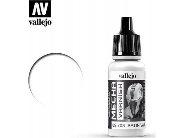Vallejo Vallejo: 69.703 - Mecha Varnish - Satin (17 ml)