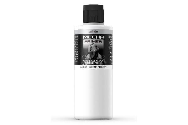 Vallejo 74.640, Primer grundfärg, Plast, Färdigblandad, Vit, Satin, Flaska