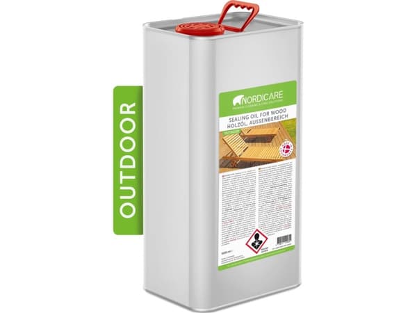 Nordicare Sealing Oil for wood 5Ltr