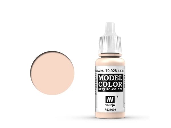 Vallejo 70.928, 17 ml, Hudfarget, Matte, Flaske