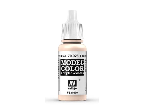 Vallejo 70.928, 17 ml, Hudfarget, Matte, Flaske