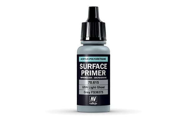 Vallejo USN Light Ghost Grey 17 ml. Vallejo Surface Primer universal akrylprimer