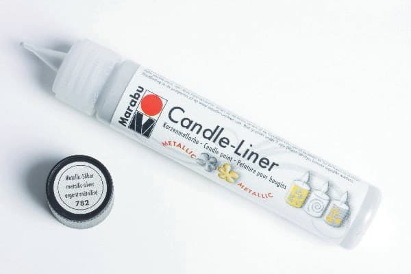Ljusfoder metallic silver 25ml