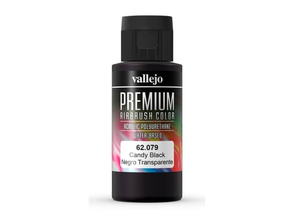 Vallejo 62.079, 60 ml, Sort, Flaske