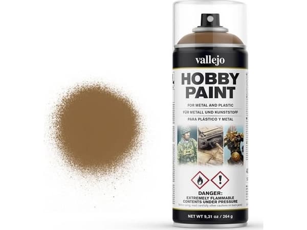 Vallejo Farba Modelarska Fantasy Color Leather Brown Vallejo Spray uniwersalny