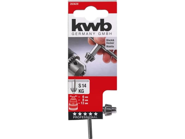 kwb 283620, Chuck-nøkkel, Rustfritt stål