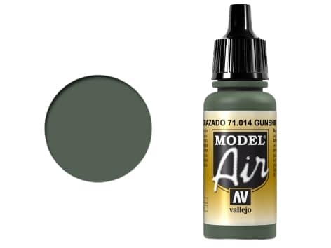 Vallejo 71.014, 17 ml, Grønn, Matte, Flaske