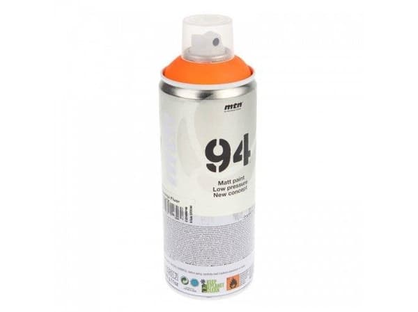 Montana Aerosol Paint Flourescent Orange 94 4