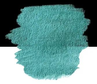 FINETEC® Pearlescent watercolour pan | Caribbean Green